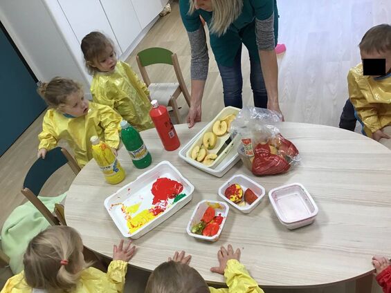 Peinture à la pomme