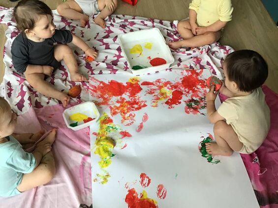 Peinture à la pomme