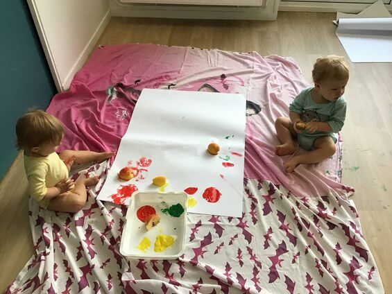 Peinture à la pomme