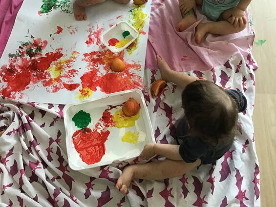 Peinture à la pomme
