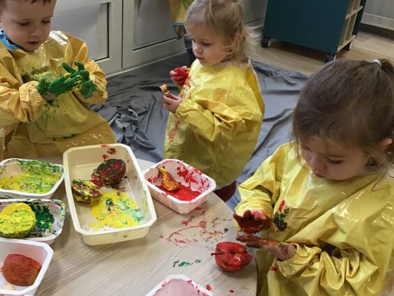 Peinture à la pomme